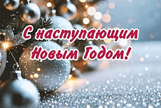 Дорогие друзья, с наступающим Новым годом!
